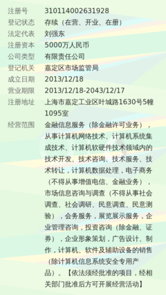 信賴筑基，專業致遠 上海和豐永訊金融信息服務解析